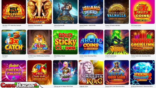 RealSpin kaszinó nyerőgépek