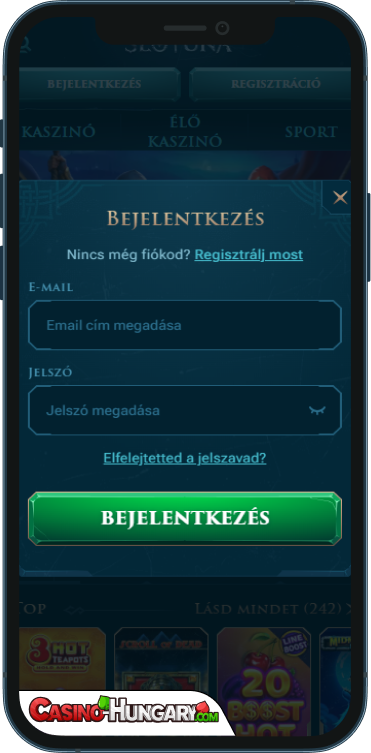 Slotuna Kaszinó Bejelentkezés
