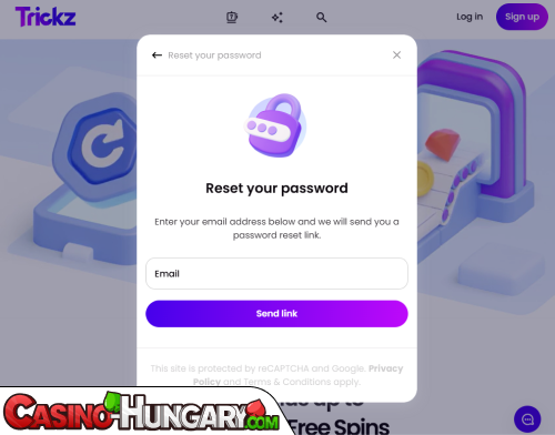 Trickz Casino Bejelentkezési probléma