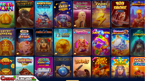 Wingaga kaszinó nyerőgépek