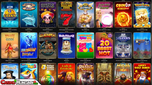 Casina kaszinó nyerőgépek
