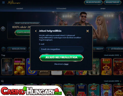 Millioner Casino Bejelentkezési probléma