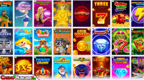 OnlySpins kaszinó nyerőgépek