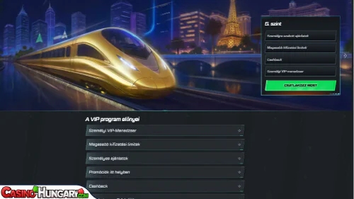 Spinational Kaszinó VIP program