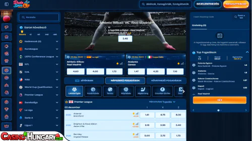 Dudespin Kaszinó Sportfogadás