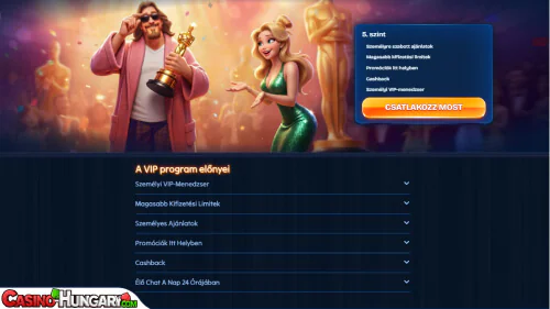 Dudespin Kaszinó VIP program