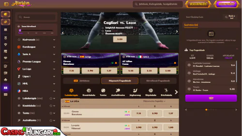 Alawin Kaszinó Sportfogadás