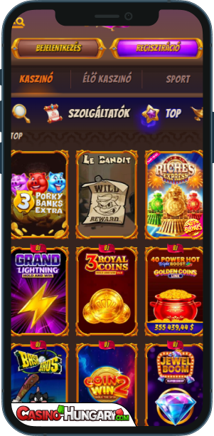 Alawin Kaszinó mobilalkalmazás