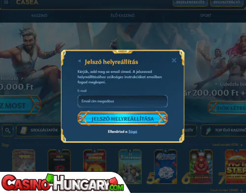 casea casino bejelentkezési probléma