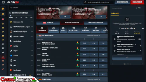 glorion kaszinó Sportfogadás