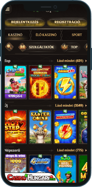 alterspin kaszinó mobilalkalmazás