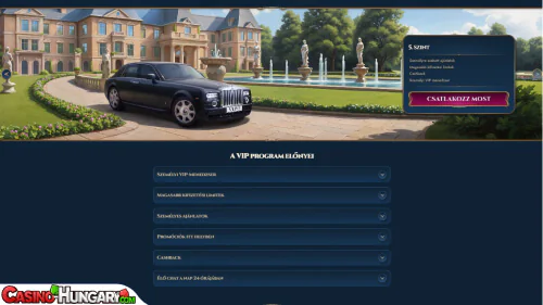 rich royal kaszinó vip program